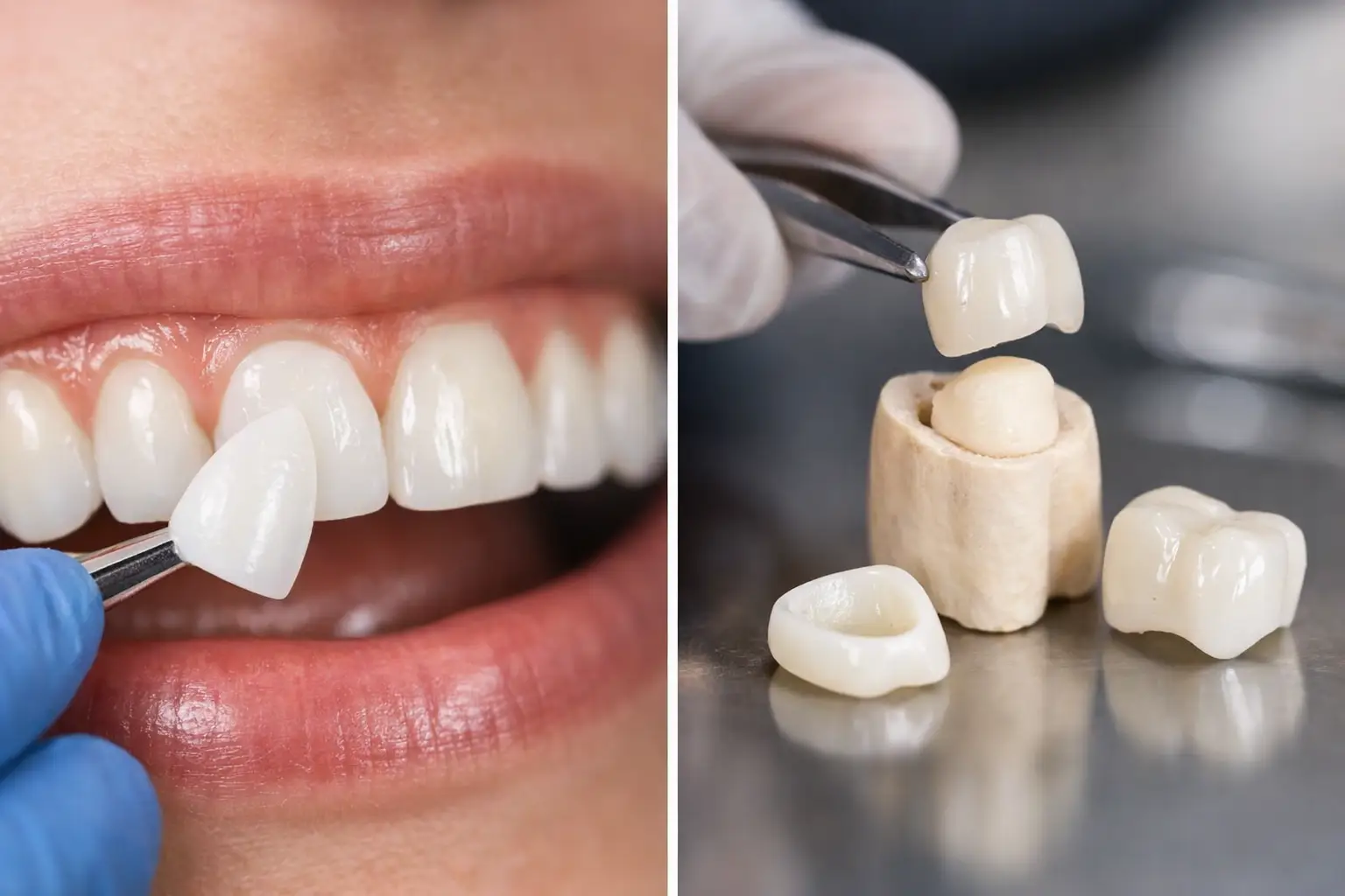 Veneers vs Crowns for Front Teeth